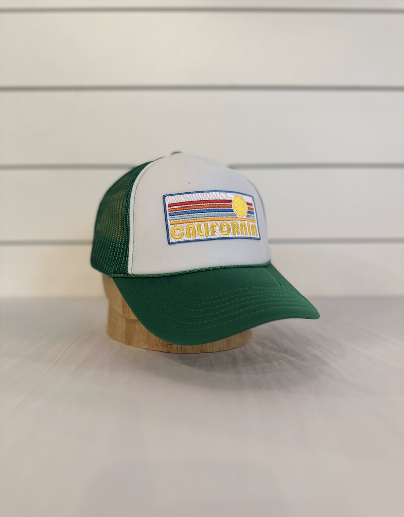 Hey Mountains California Trucker Hat