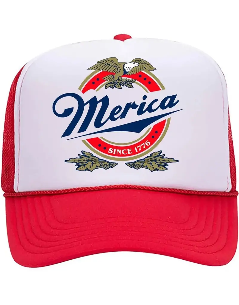 Free Spirit Merica Trucker Hat