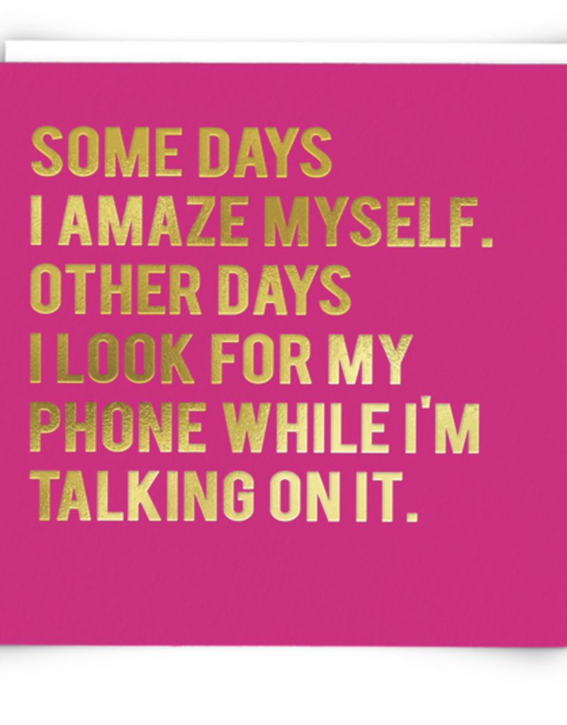 Redback Cards Amaze Myself