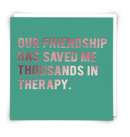 Redback Cards Thousands in Therapy