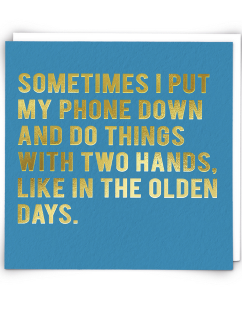 Redback Cards Like In the Olden Days