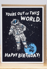 Huckleberry Letter Press You're Out Of This World