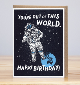 Huckleberry Letter Press You're Out Of This World