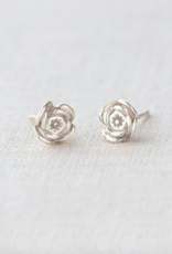 Kris Nations California Poppy Stud Earrings - Sterling Silver