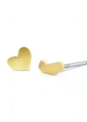 Kris Nations California & Heart Stud Earrings
