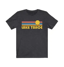 Hey Mountains Lake Tahoe Retro Tee