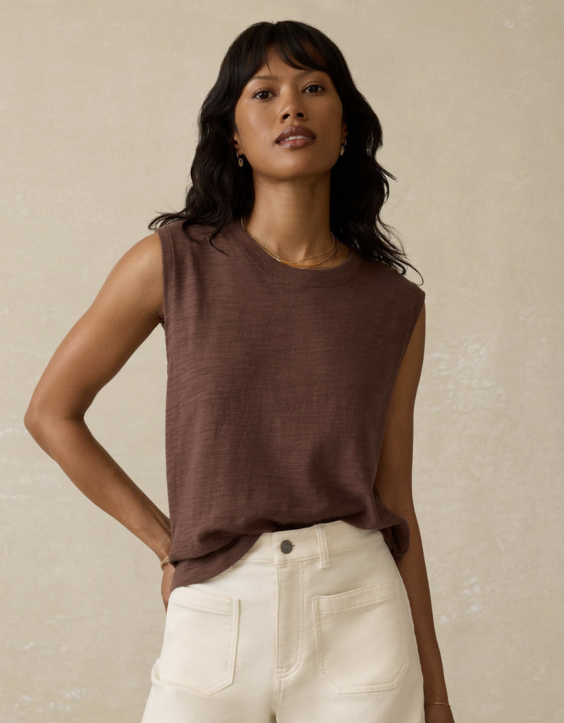 Faherty Sunwashed Slub Muscle Tank