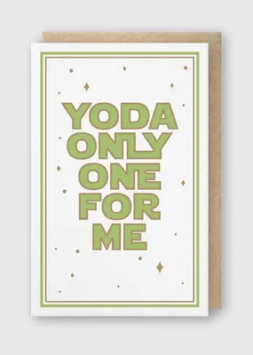 Pike Street Press Yoda Only One For Me