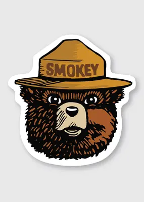 Pike Street Press Smokey Bear Sticker
