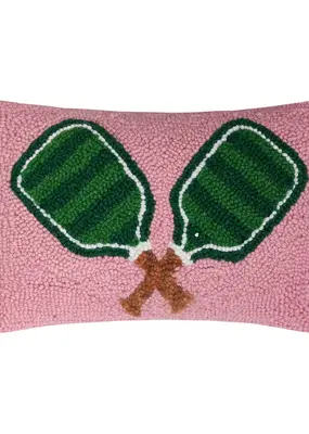 Peking Handicraft Green Pickle Ball Hook Pillow