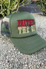 Free Spirit Faithful To The Bay Camo Trucker Hat