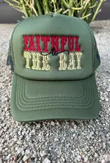 Free Spirit Faithful To The Bay Camo Trucker Hat