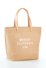 Venture Mario Grande Jute & Leather Tote