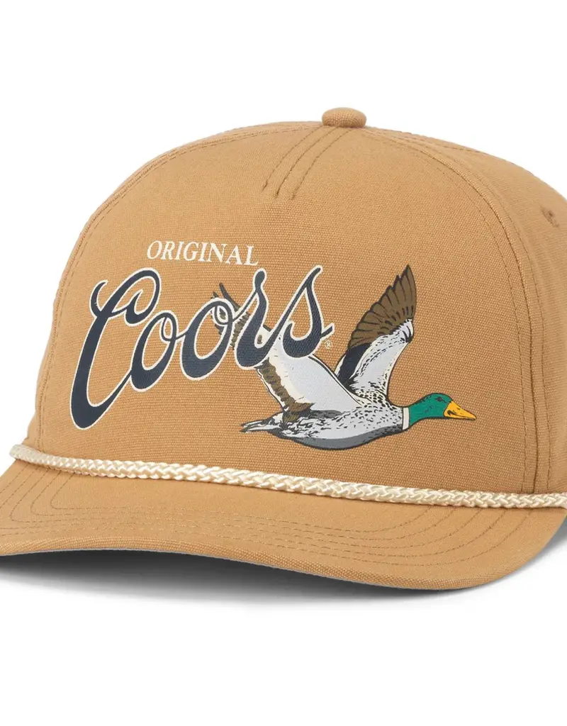 American Needle Coors Canvas Cappy