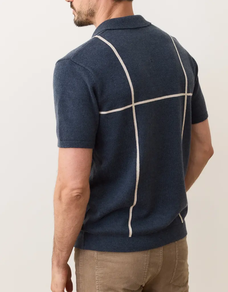 Marine Layer Cliff Sweater Polo