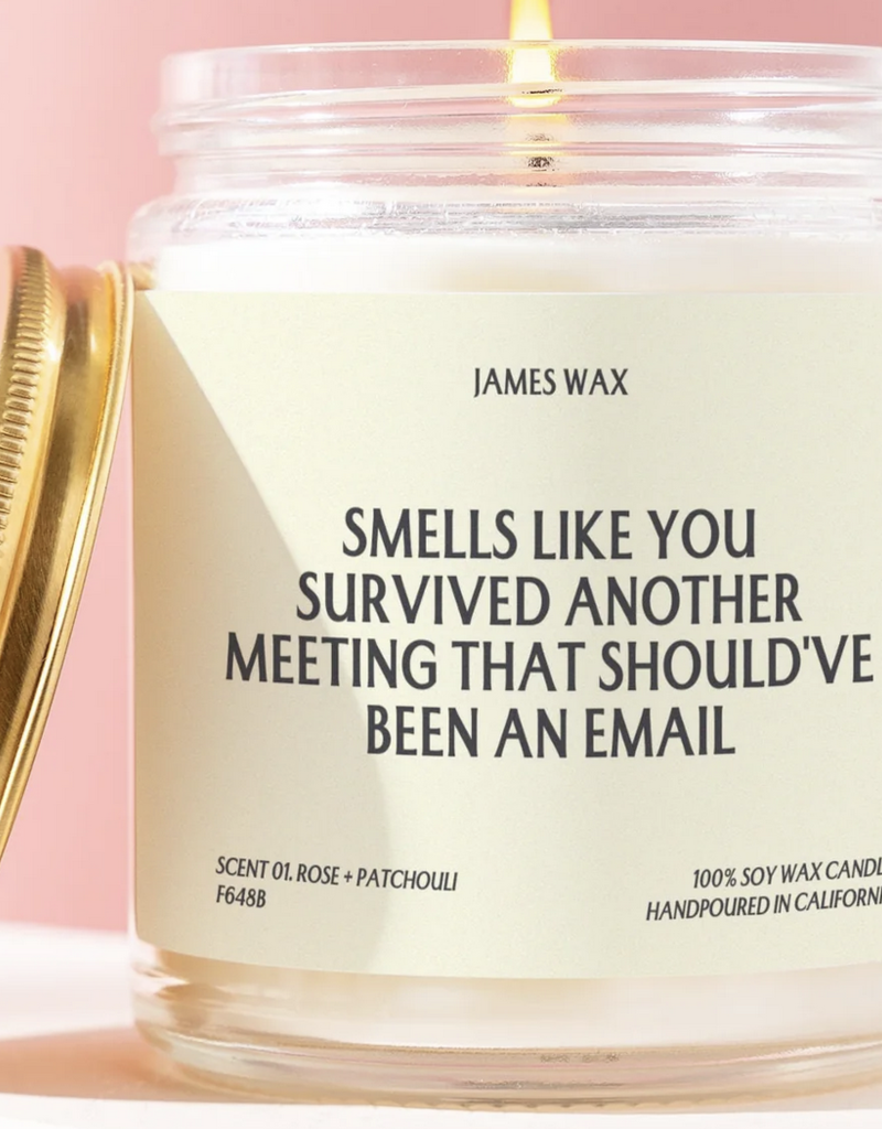 James Wax Smells Like This Should Have Been An Email Candle