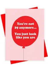 Xou Not 29 Balloon Card