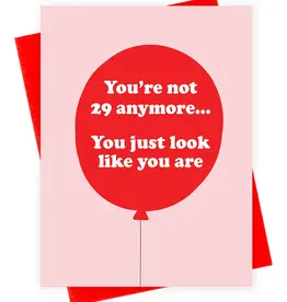 Xou Not 29 Balloon Card