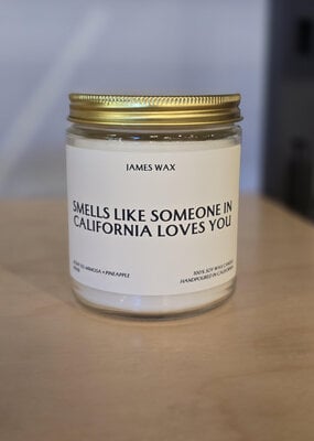 James Wax Someone in CA Loves You Candle