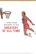 Maddon and Co Michael Jordan MJ GOAT Birthday Card