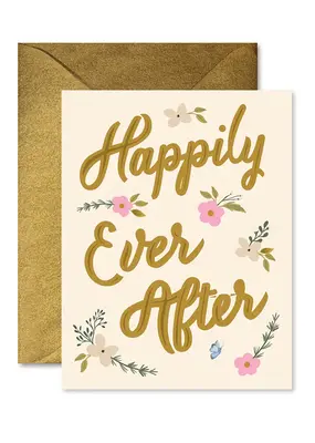 Ginger P. Designs Happily Ever After Wedding Card
