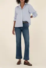 Kut from the Kloth Kelsey High Rise Ankle Flare w/ Wide Hem