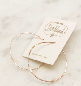 Classic Round Hoops Small- Gold Filled