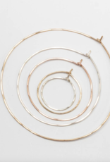 Classic Round Hoops XS- Gold Fill