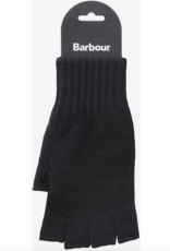 Barbour Fingerless Gloves Black L
