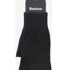 Barbour Fingerless Gloves Black L
