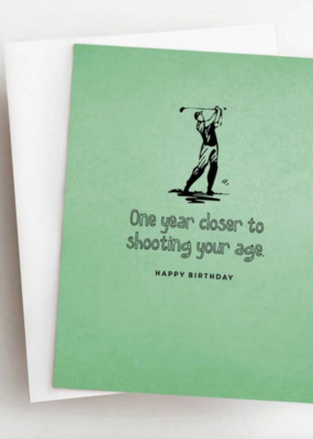 Skel & Co Shooting Your Age Birthday Card