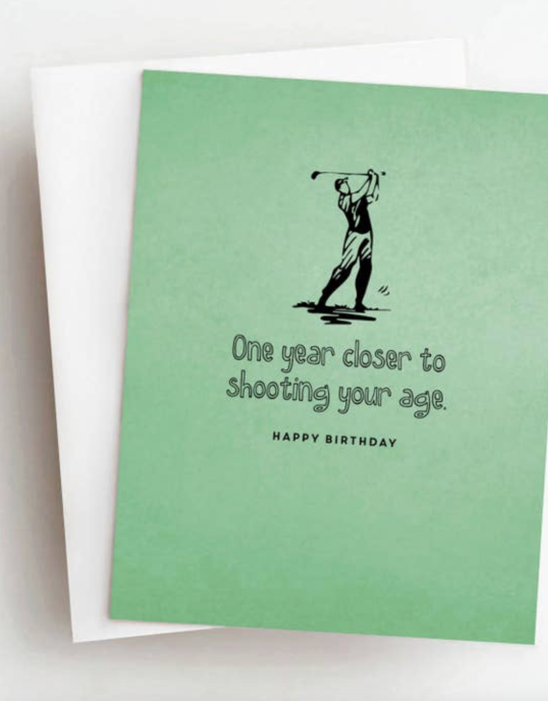 Skel & Co Shooting Your Age Birthday Card