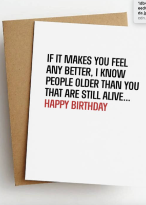 Skel & Co Still Alive Birthday Card