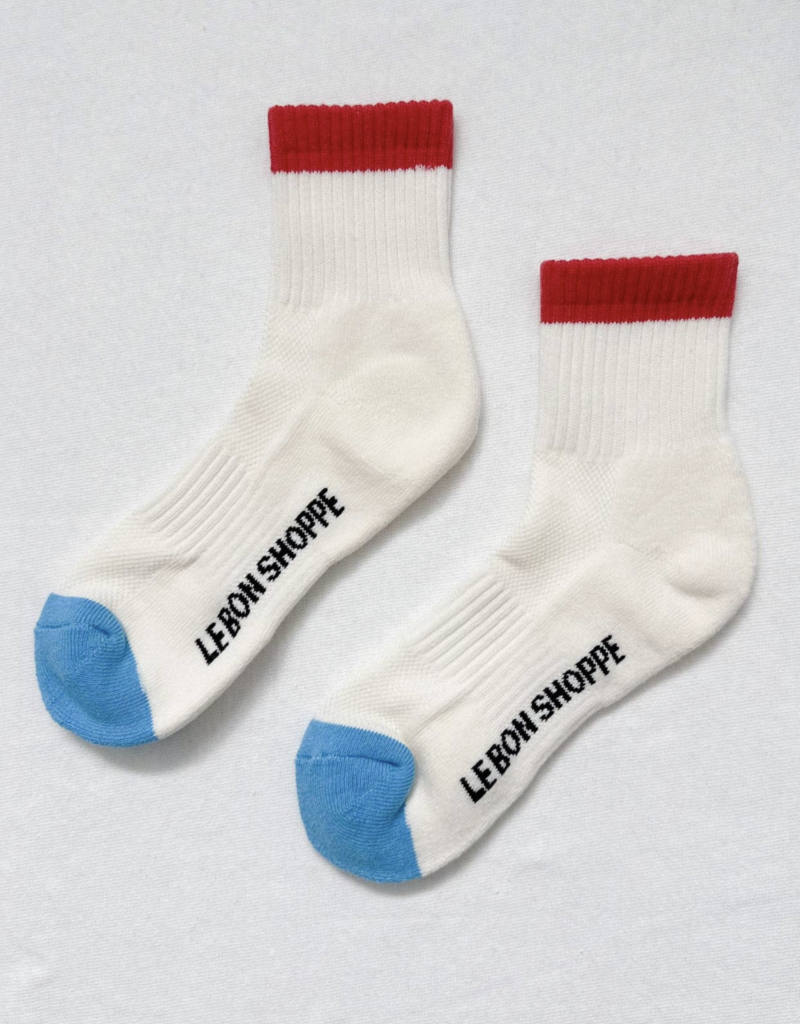 Le Bon Shoppe Color Block Girlfriend Socks