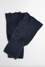 Barbour Fingerless Gloves Navy L
