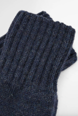 Barbour Fingerless Gloves Navy L