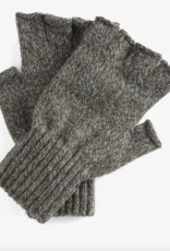 Barbour Fingerless Gloves Olive L