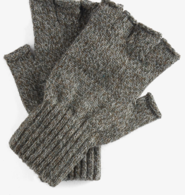Barbour Fingerless Gloves Olive L
