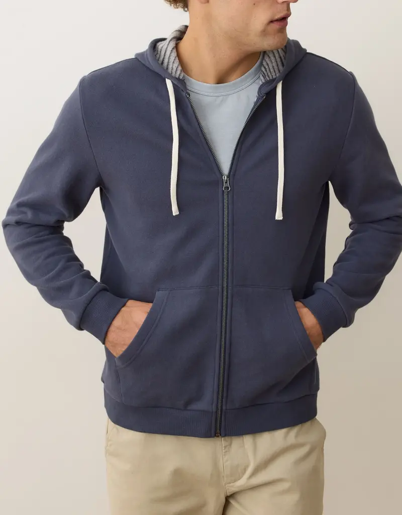 Marine Layer Cloud 9 Fleece Full Zip Hoodie