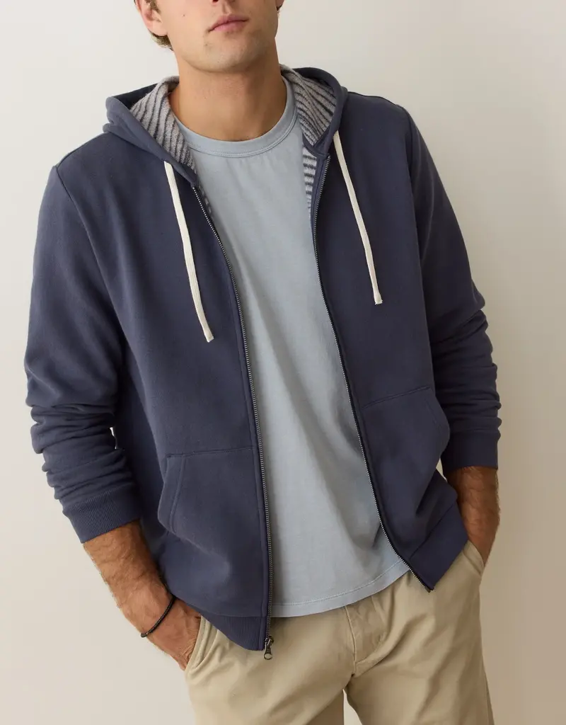 Marine Layer Cloud 9 Fleece Full Zip Hoodie