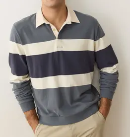 Marine Layer Sueded Rugby Polo