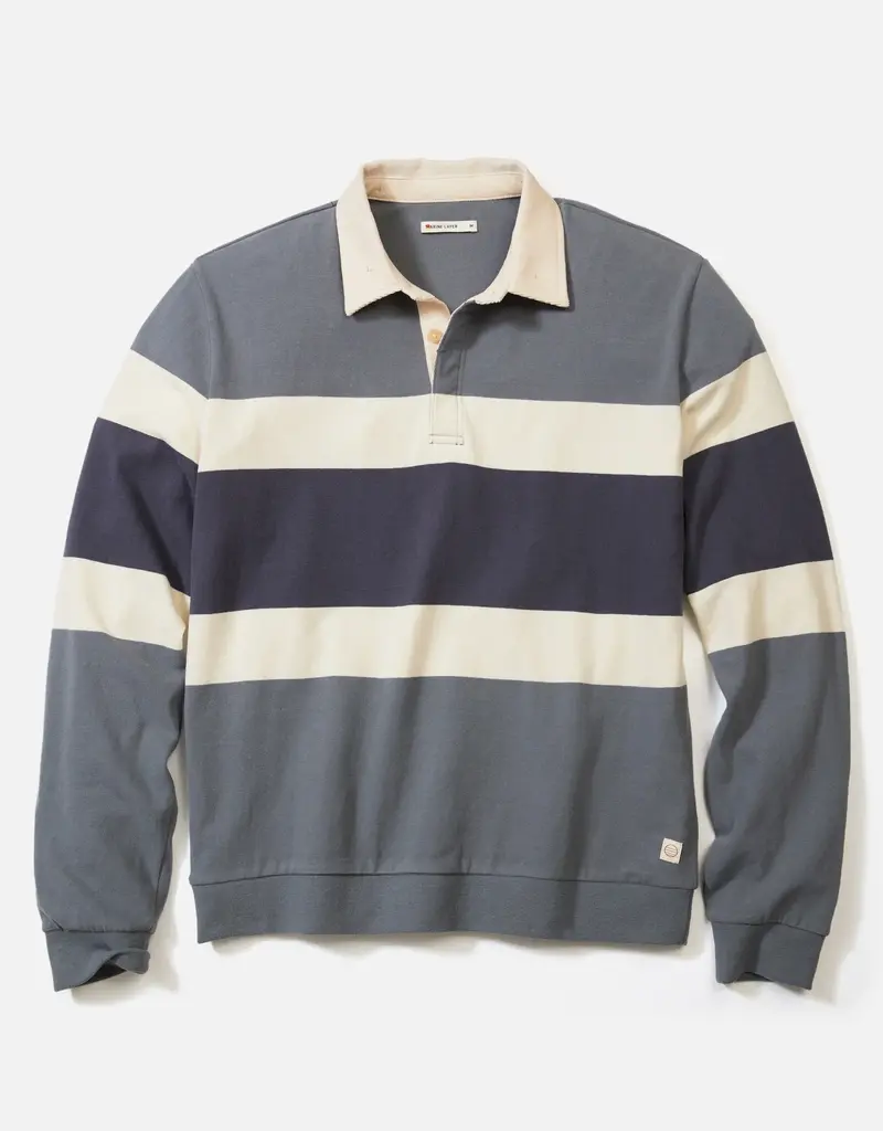 Marine Layer Sueded Rugby Polo