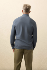 Faherty Textured Knit Quarter Zip