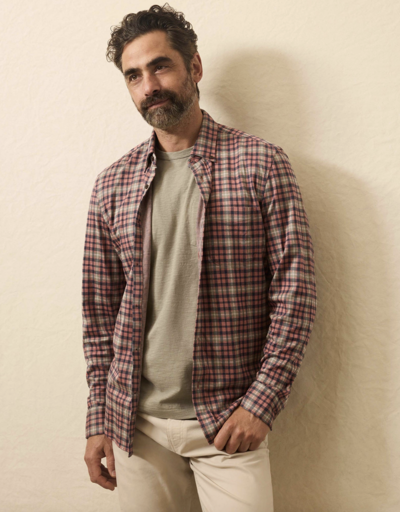 Faherty Coastline Knit Shirt