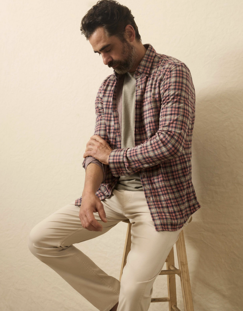Faherty Coastline Knit Shirt