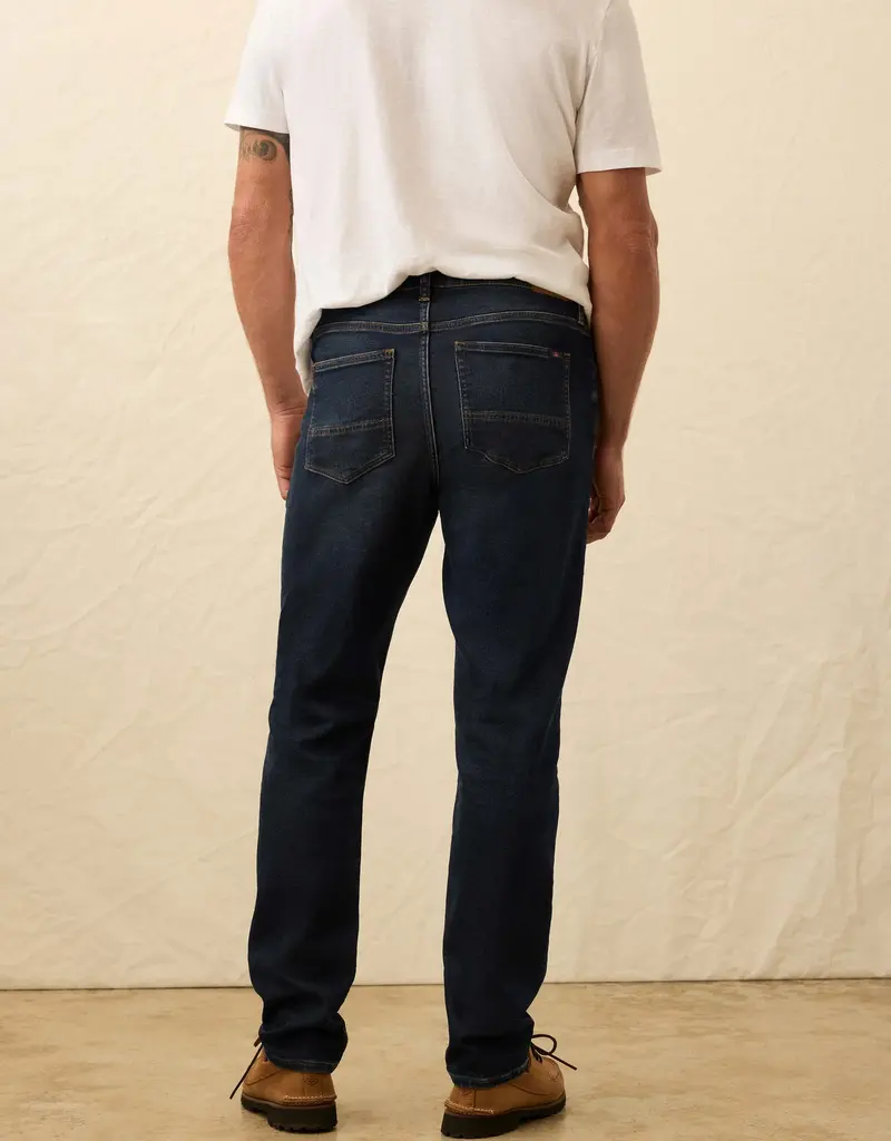 Faherty Stretch Terry Indigo 5 Pocket