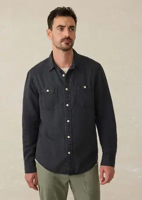 Faherty Tried and True Chambray Workshirt