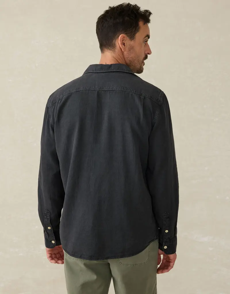 Faherty Tried and True Chambray Workshirt