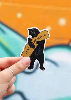 Union Made California Bear Sticker