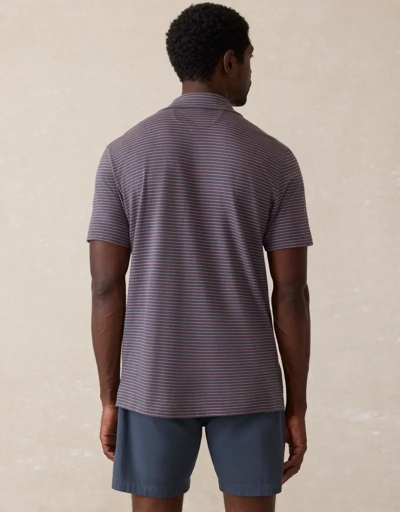 Faherty LS Sunwashed Tshirt Polo